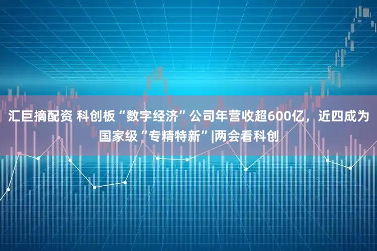汇巨摘配资 科创板“数字经济”公司年营收超600亿，近四成为国家级“专精特新”|两会看科创